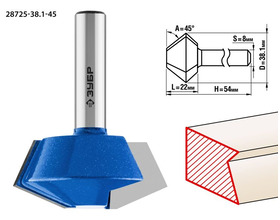 Фреза ЗУБР 28725-38.1-45
