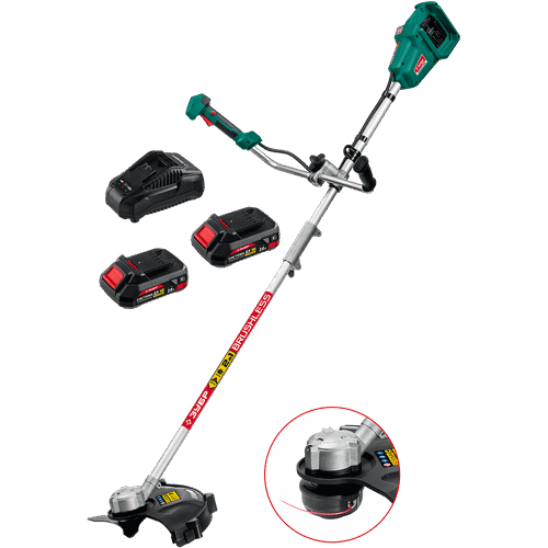 Бесщеточный триммер ЗУБР 36В, 2х18В АКБ 2А*ч ТАБ-365-22