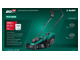 Газонокосилка аккумуляторная бесщеточная ЗУБР ГКЛ-2035 20 В, без АКБ (LMS)