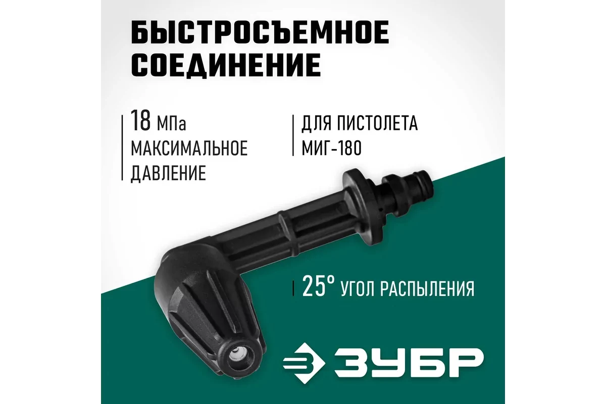 Насадка на пистолет ЗУБР для пистолета МИГ-180 70408-180