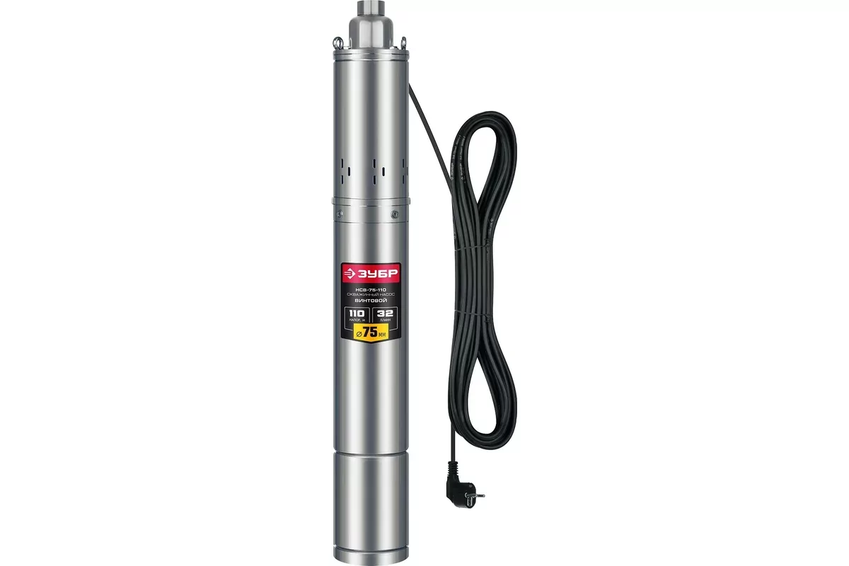 Скважинный насос ЗУБР НСВ-75-110
