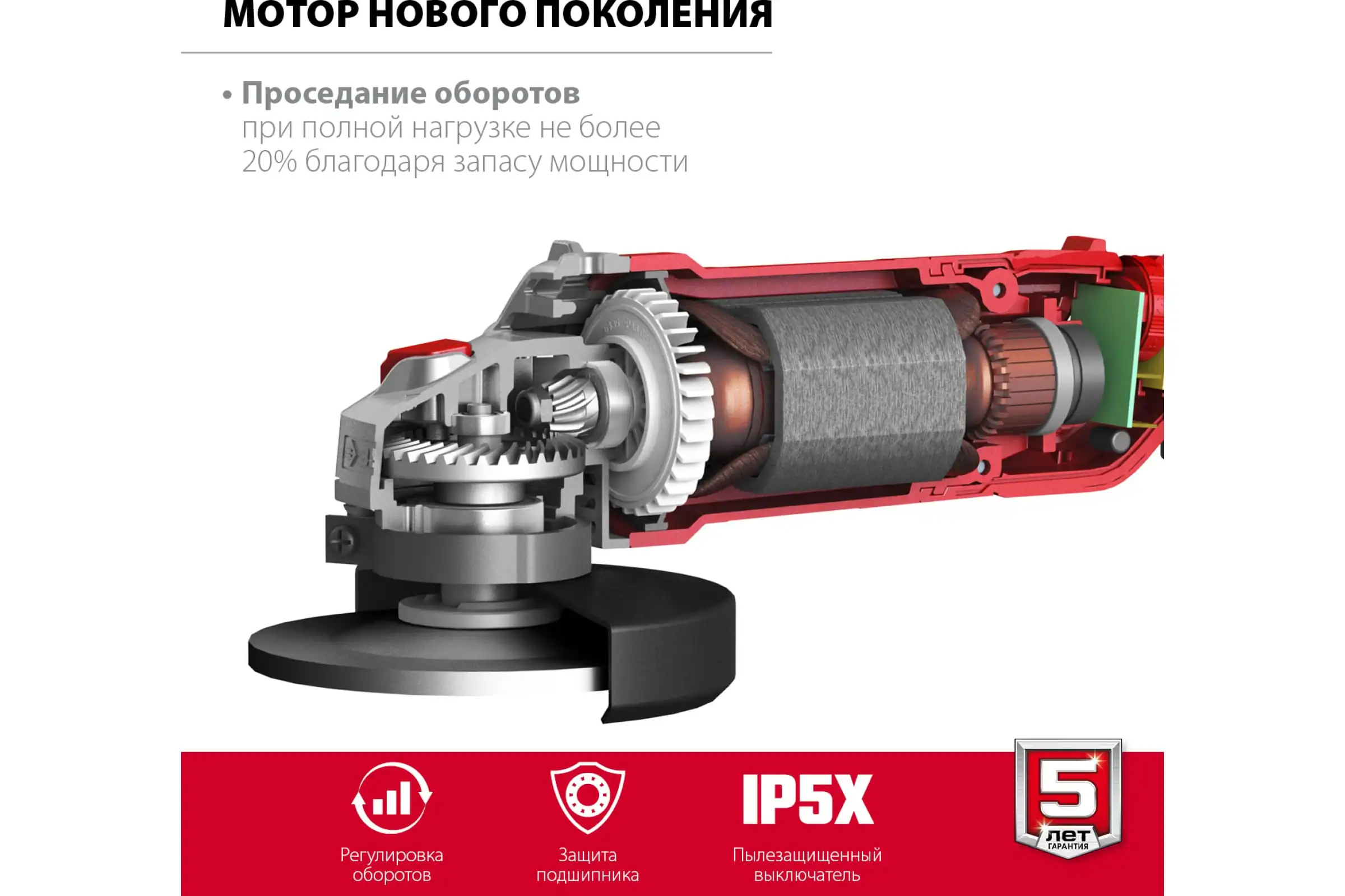 Угловая шлифмашина ЗУБР УШМ-125-1205 Э