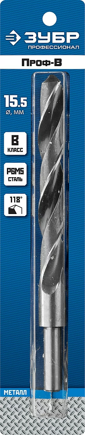 Сверло ЗУБР 15.5 х 178 мм 29621-15.5