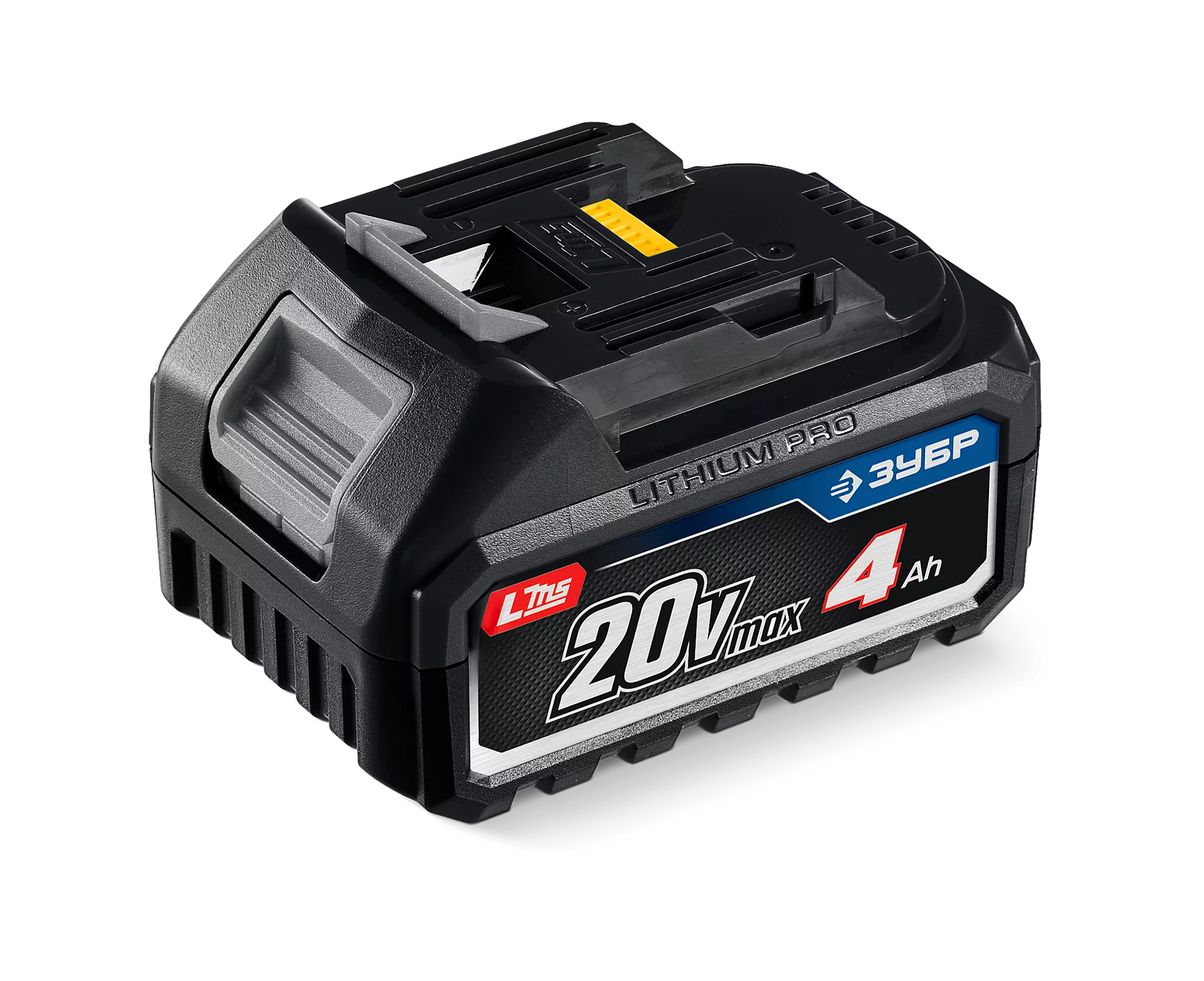 Батарея аккумуляторная ЗУБР BP-P-20-4 Power PRO, 20 В, 4.0 Ач, тип LMS
