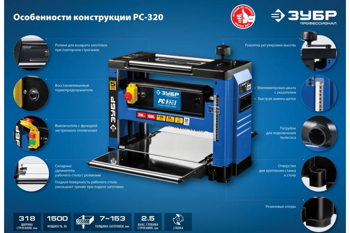 Рейсмус ЗУБР РС-320