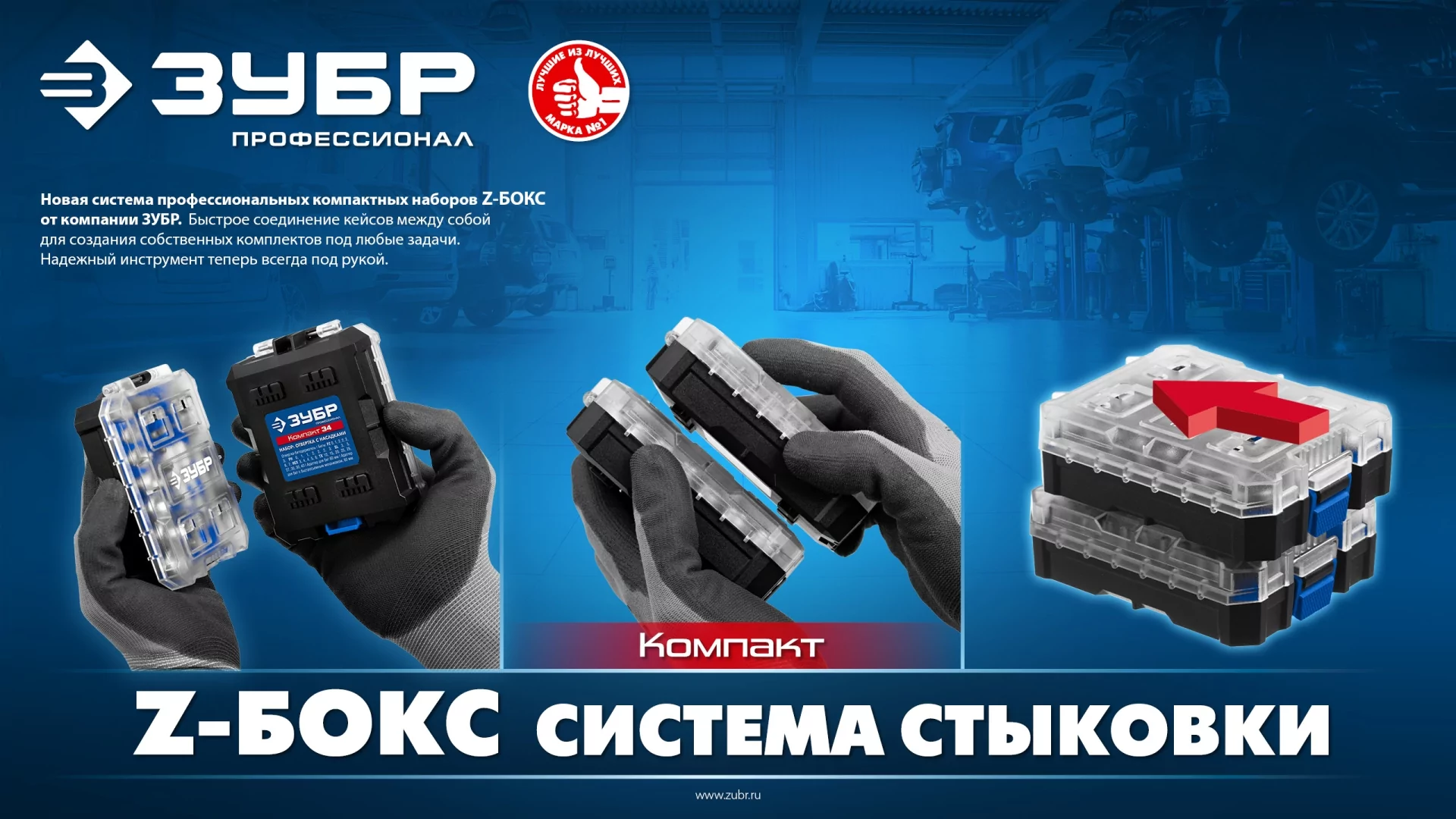 Набор головок торцевых ЗУБР 25172