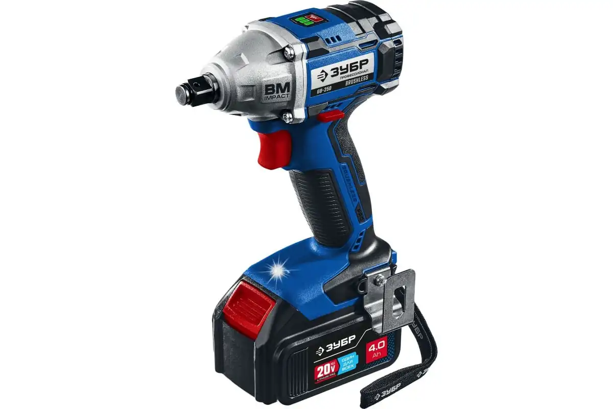 Аккумуляторный гайковерт ЗУБР GB-250-42