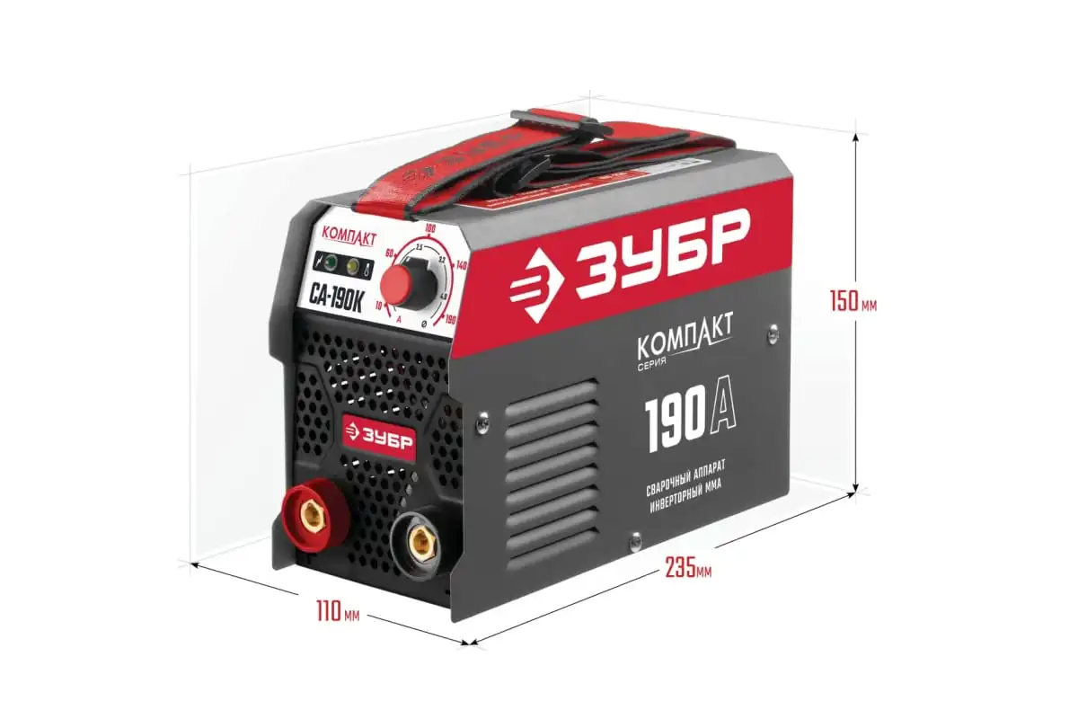 Сварочный инвертор ЗУБР ММА СА-190К